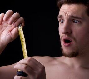 measuring penis size